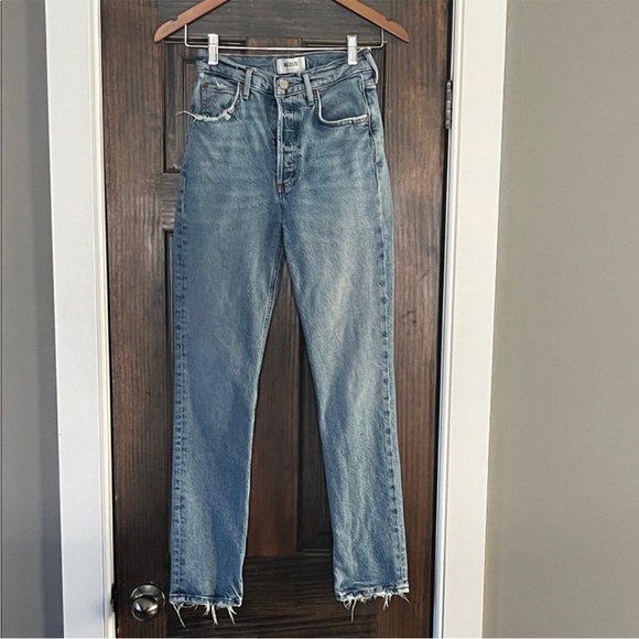 AGOLDE Riley Long Jean - Picture 3 of 13